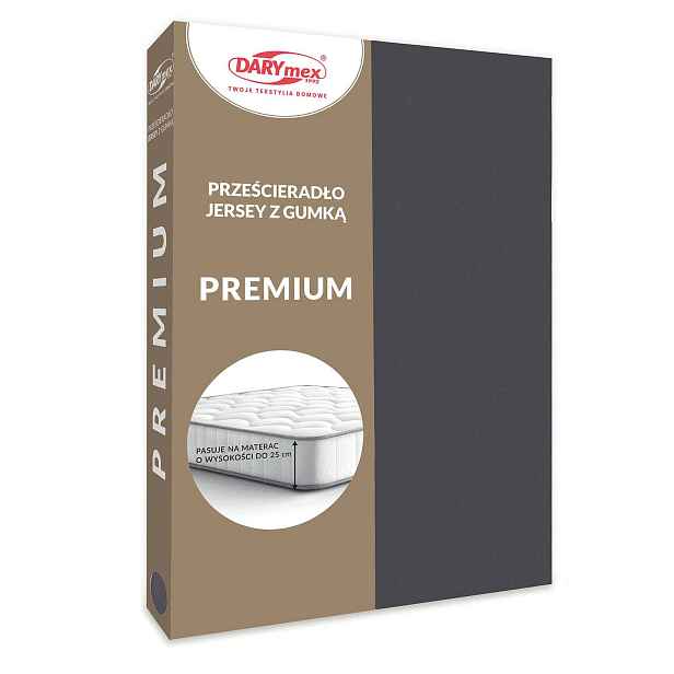 Prostěradlo jersey s gumičkou 041/210/220x200 Premium