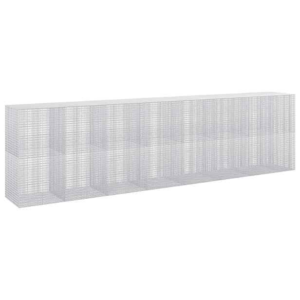vidaXL Gabion s drátem 5 mm a síťkou 5x2,5 cm 750x100x200 cm