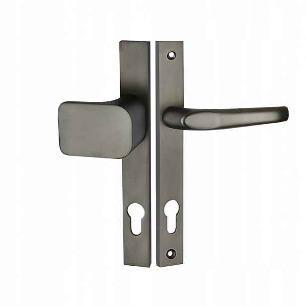 Magnat Klika pro vnější dveře, grafit, alu/ocel, 120/70 mm