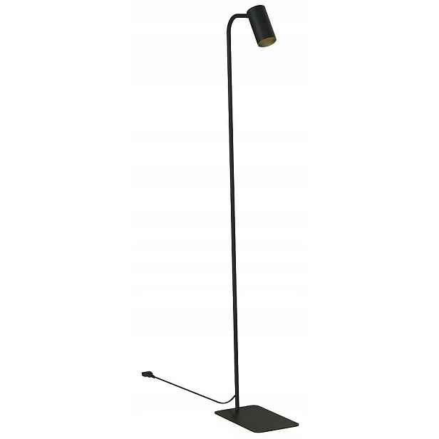 Podlahová lampa Mono Černá Zlatá 1xGU10 130 cm Stojací lampa do pokoje domu