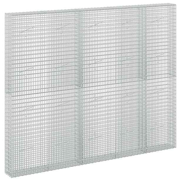 vidaXL Gabion s drátem 5 mm a síťkou 5x2,5 cm 250x20x200 cm