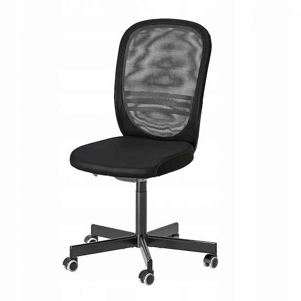 Ikea Flintan kancelářská otočná židle křeslo Černá