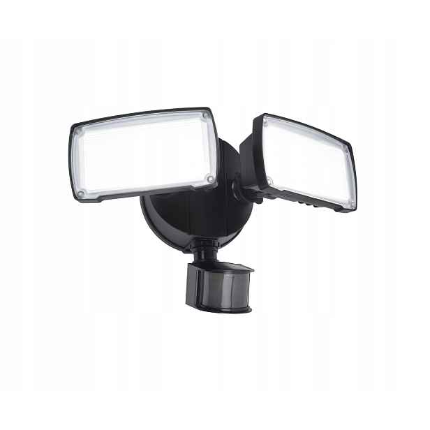 Lutec Chimera Led zářič 21W 2350lm 5000K Pir IP54 černý