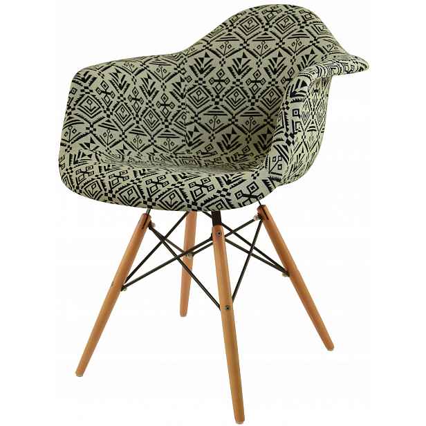 Křeslo Dankor Design Daw Rar Dar Patchwork