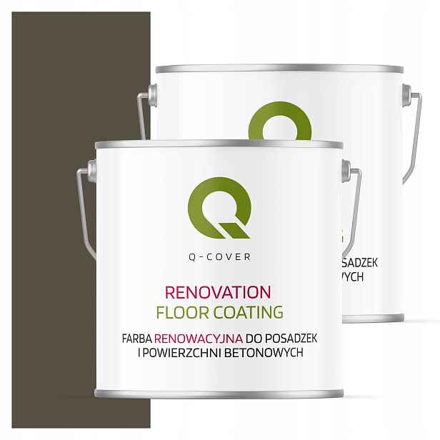Barva Renovační ochranná podlaha Šedá Hnědá Ral 7013 Polomatná 5L