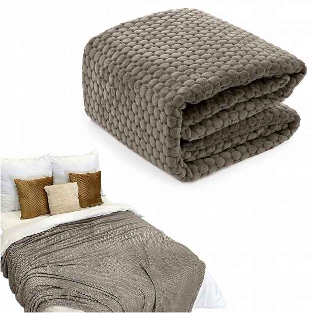 Deka na postel Silná, reliéfní z Mikrovlákna 200x220 Různé Barvy