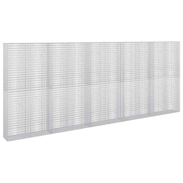 vidaXL Gabion s drátem 5 mm a síťkou 5x2,5 cm 500x30x200 cm
