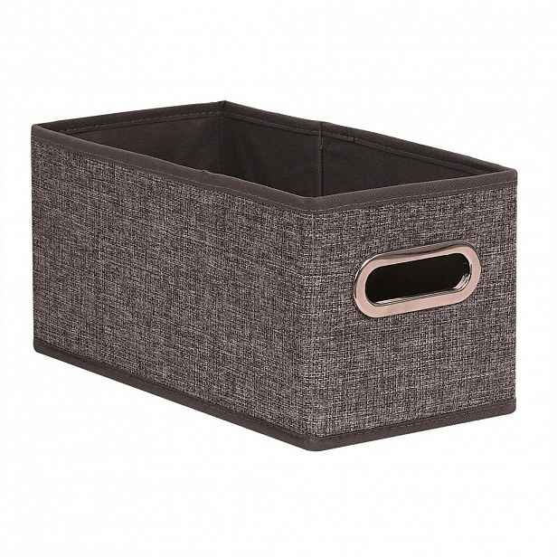 Homeware KOŠ DO REGÁLU, hnědá