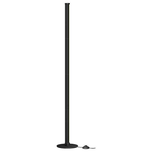 SONGMICS Stojací LED lampa Vasagle Malfy 139 cm černá