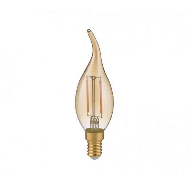 LED žárovka Trio Windstosskerze amber 990-4790