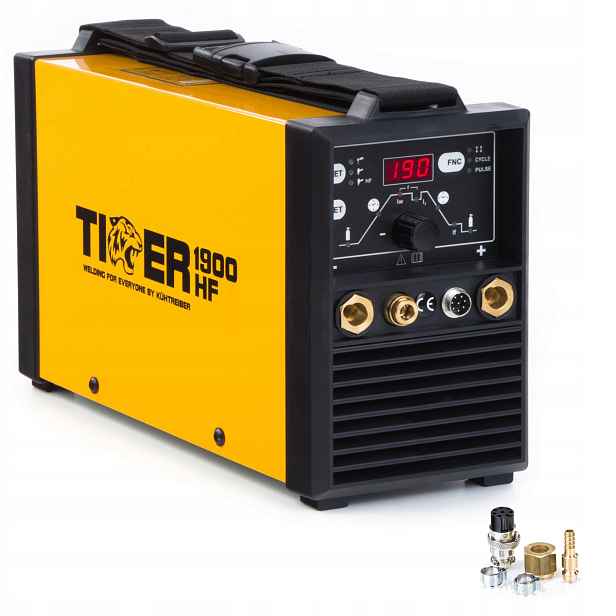 Invertorová Svářečka Tiger 1900 Hf Tig DC Mma Puls 230V 180A Hf