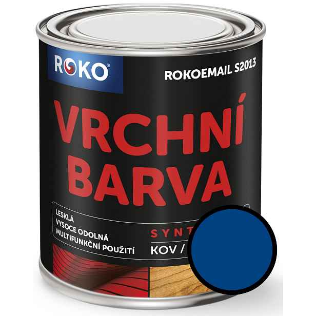 Email vrchní Rokoemail S2013 modř návěstní, 0,6 l