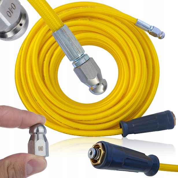 Hadice Pro Kanalizaci 20 M Karcher Easy!lock Tryska 1/4“ Pro Hd Hds Čištění