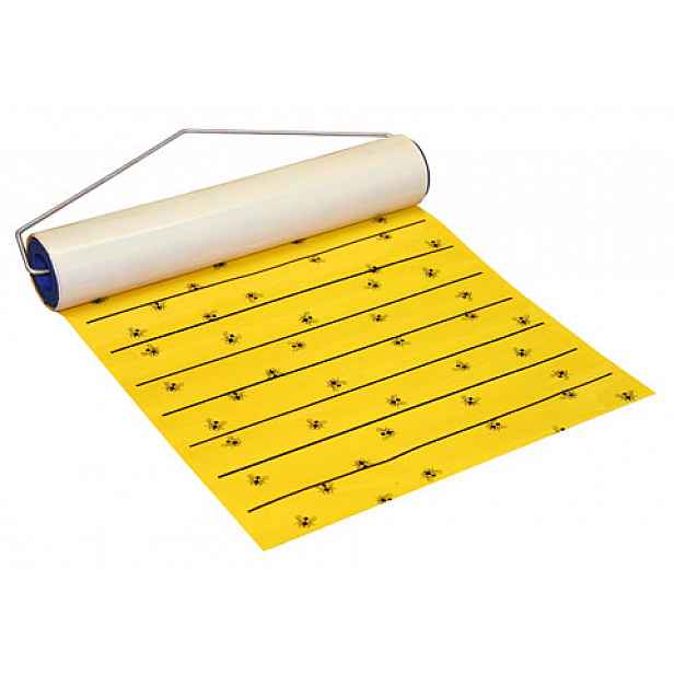 Lepová Deska Na Mouchy V Roli 30 cm Lapač much délka 9 m Lepý