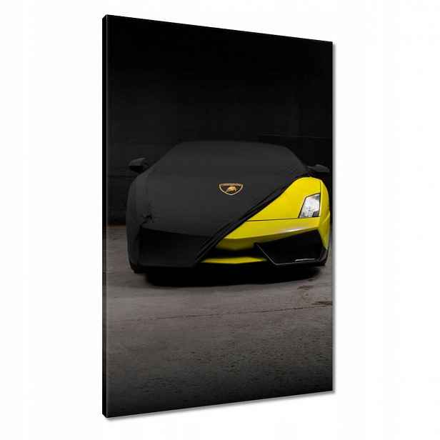 Obrazy 60x90 Žluté sportovní auto