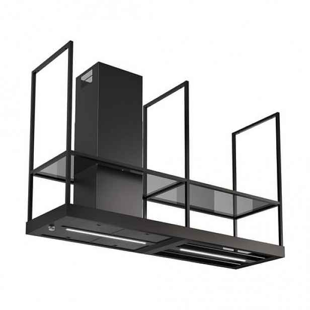 Ostrůvková digestoř Faber T-SHELF BK MATT A180