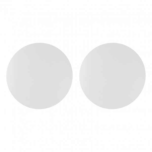 Tk Lighting Sada 2x nástěnná lampa Luna Bílá 4xG9 6W Moderní