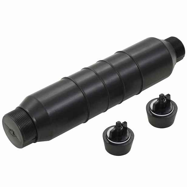 vidaXL Zimní dilatační zátka do skimmeru se 2 uzávěry HDPE