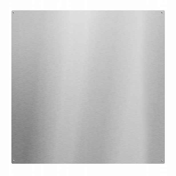 Žáruvzdorný kuchyňský nástěnný panel, kryt na sporák 76 x 76 cm, ocel, silný