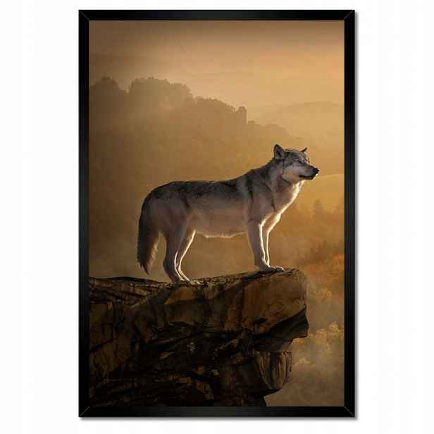 Plakáty v rámu 40x60 Vlk vlci Wolf