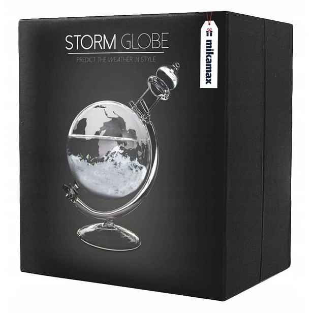 Chemický Barometr Globus – Meteorologická Stanice – Dárek Do Domu Pro Cestovatele