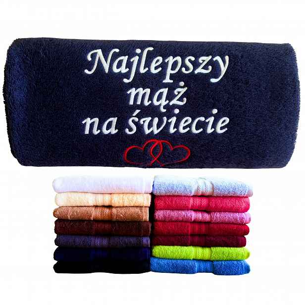 Dárek Pro Manžela K Výročí Svatby Narozeniny 40 20 10 Jmeniny Ručník Výšivka