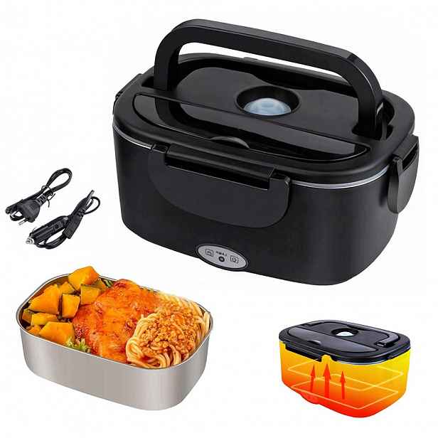 Elektrický Obědový Box Nahřívač Oběda Do Auta, Domu 1.5 L 60 W