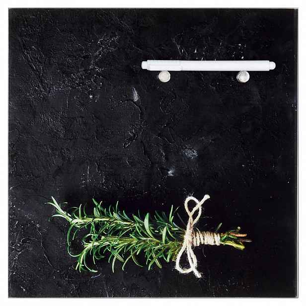 Euroart SKLENĚNÁ MAGNETICKÁ TABULE, sklo, 50/50/1,5 cm - 005721057903