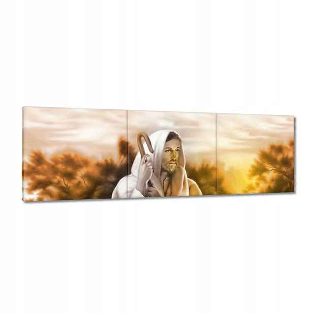 Obrazy 120x40 Ježíš Dobrým Pastýřem