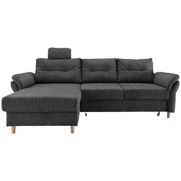 Livetastic ROHOVÁ SEDAČKA, textil, antracitová