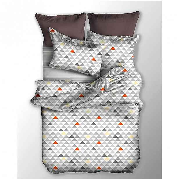 Oboustranné povlečení z mikrovlákna na jednolůžko DecoKing Basic Fizzy, 155 x 220 cm