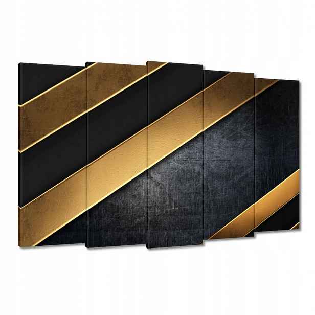 Obrazy 150x95 Zlaté pruhy