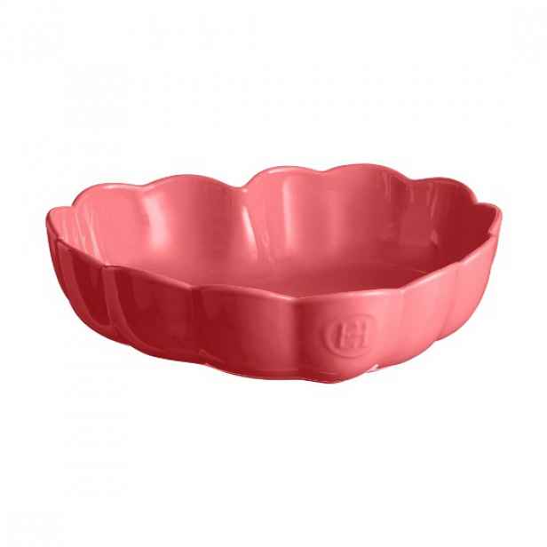 Pekáč ve tvaru srdce, keramika, 26,5 x 24,5 cm / 1,8 L, Rose Candy - E