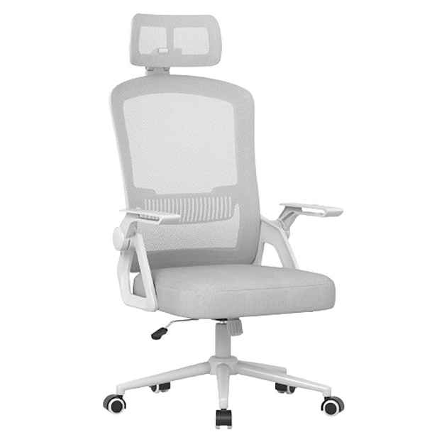 Rattantree KANCELÁŘSKÁ ŽIDLE ergonomická síťovaná výškově nastavitelná Šedá