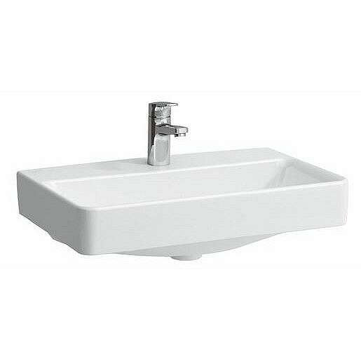 Umyvadlo Laufen Laufen Pro 55x38 cm otvor pro baterii, bez přepadu H8189580001561