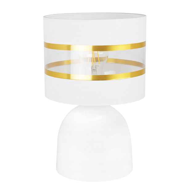 Noční Stolní Lampa Elegantní Zlatá 20 CM