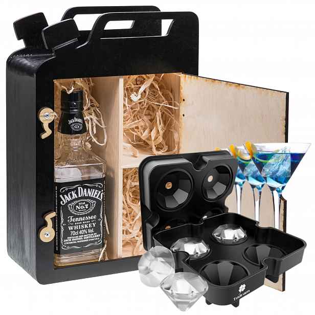 Barová Skříňka Kanystr Na Alkohol Forma Na Led Set