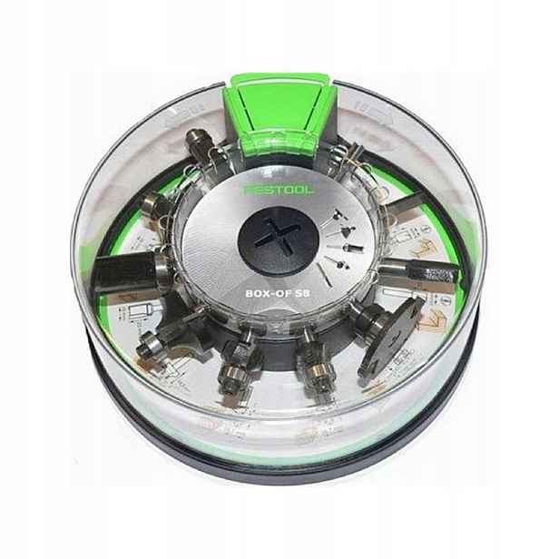 Box S Frézami Box-of Hw S8 MIX 498979 Festool