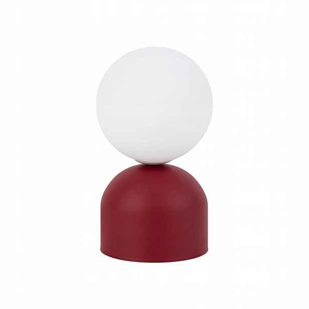 Stolní lampa Noční Stolní Miki Červená Kovová G9 21cm Tk Lighting