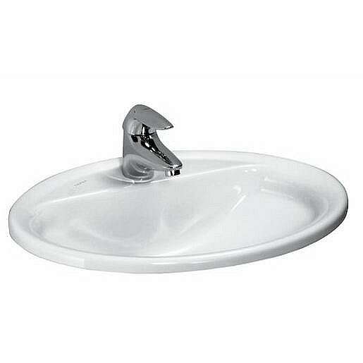 Umyvadlo Laufen Laufen Pro 56x44 cm otvor pro baterii uprostřed H8139510001041