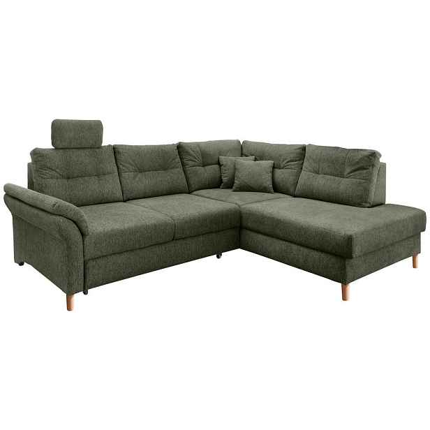 Livetastic ROHOVÁ SEDAČKA, textil, tmavě zelená