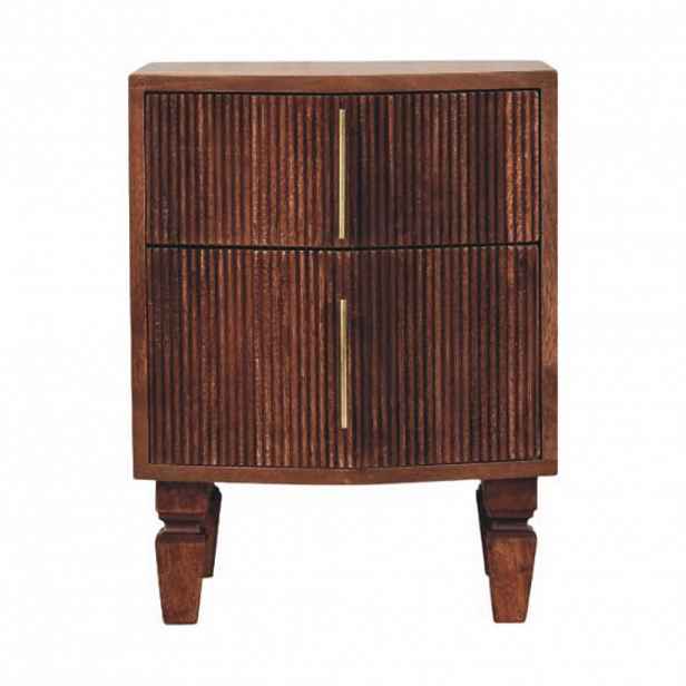 Artisan Furniture STŮL, tmavě hnědý lesklý