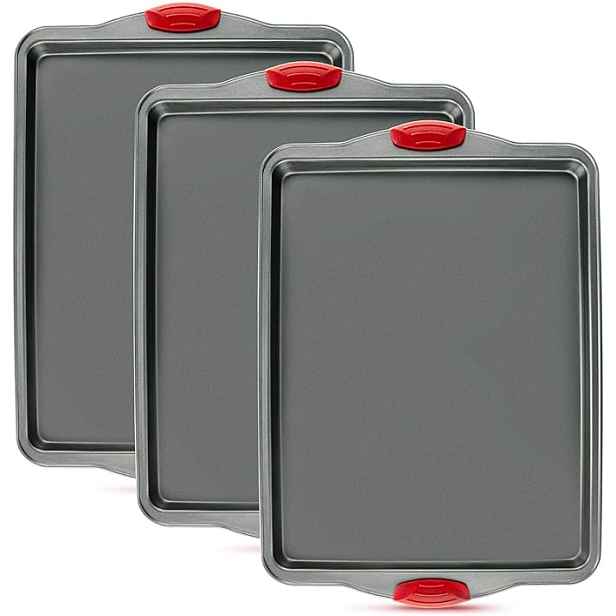 Boxy Kitchen Sada nepřilnavých plechů na pečení 3 ks 43x30 cm