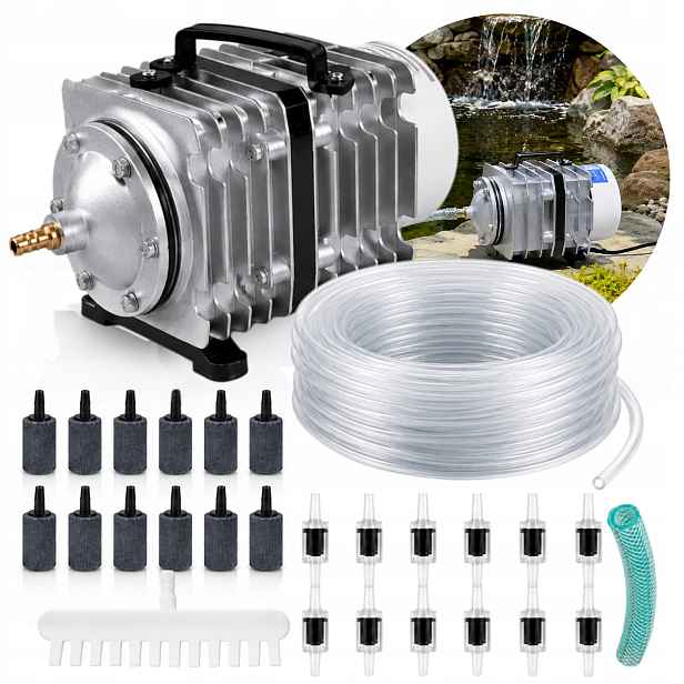 Čerpadlo do jezírka 6000L/h 135W provzdušňovač jezírka sada