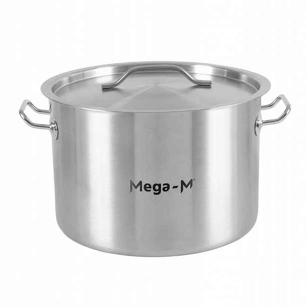 Hrnec s poklicí 17 l 36 cm na indukci a plyn Mega-M Standard