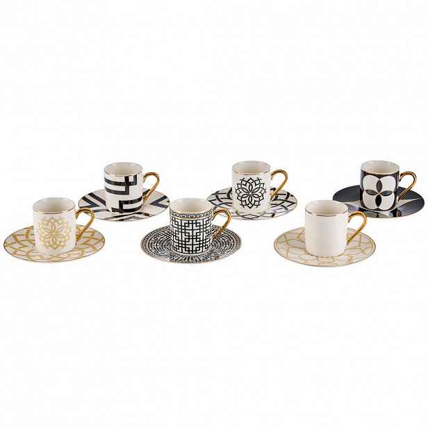 Novel SADA ŠÁLKŮ porcelán (new bone china) keramika