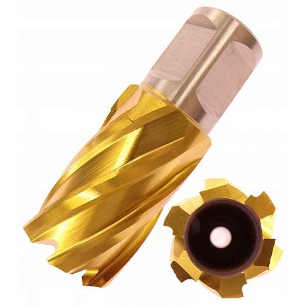 Vrták Trubkový Trepanační Fréz 23 mm 23 x 30 mm Hss Hss-tin