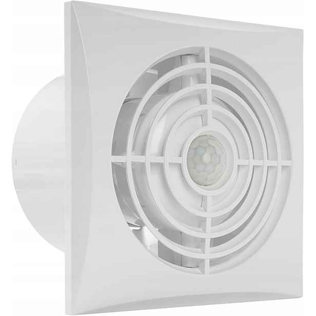 Elektrický koupelnový ventilátor, 125 mm, tichý
