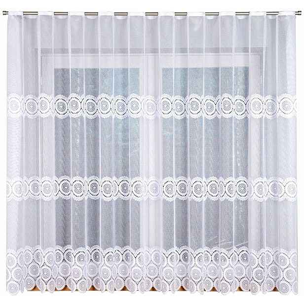 Malvína záclona vzor 18535 300 x 170 cm (s lemováním)