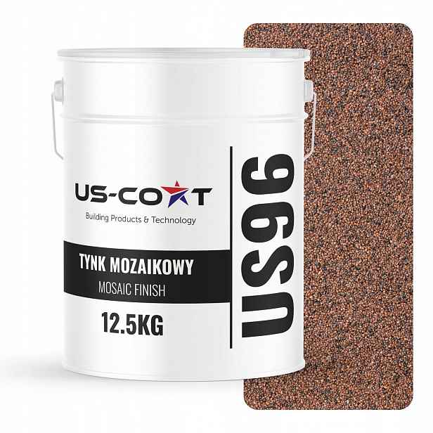 Mozaiková Omítka Mozaika 12,5 Kg Tmavá Hnědá M73 Ozdobná Fasáda Premium